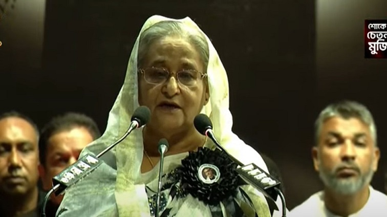 ১৫ আগস্ট শুধু বঙ্গবন্ধুকে হত্যা করা হয়নি, ইতিহাস থেকে নাম মুছে ফেলার চেষ্টা করা হয়-প্রধানমন্ত্রী 